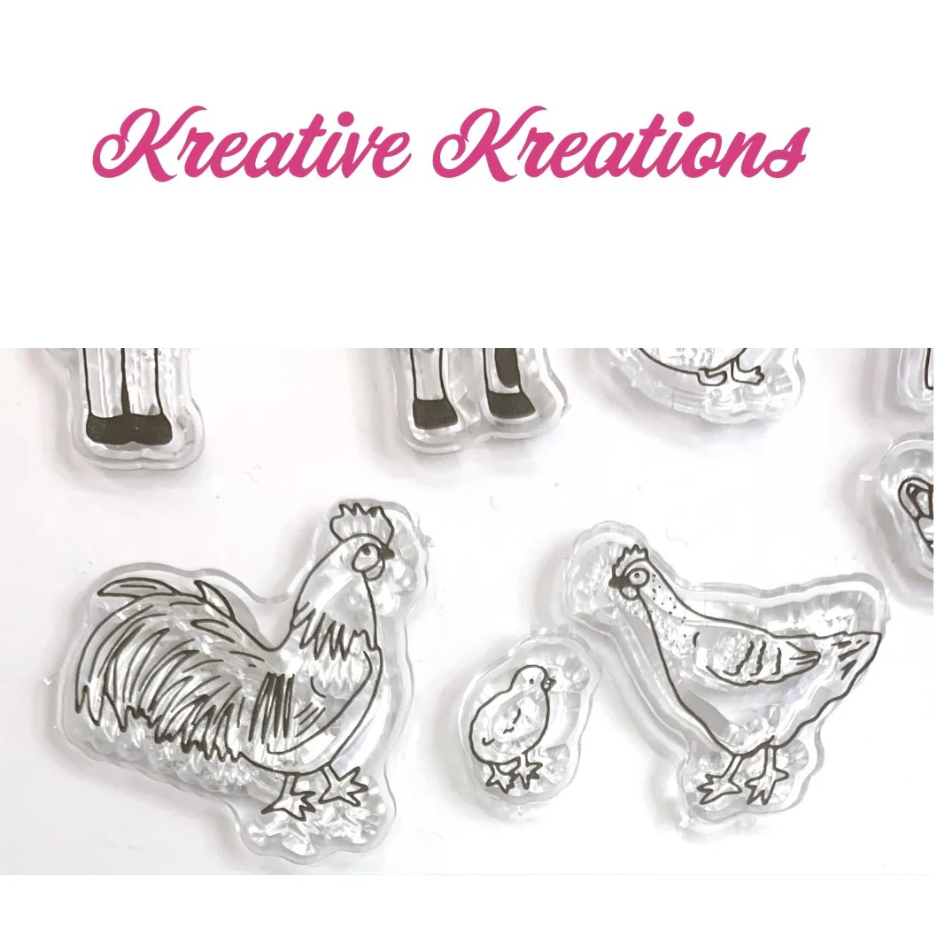 Kreative Kreations Farm Friends Stamp Set - Image 4