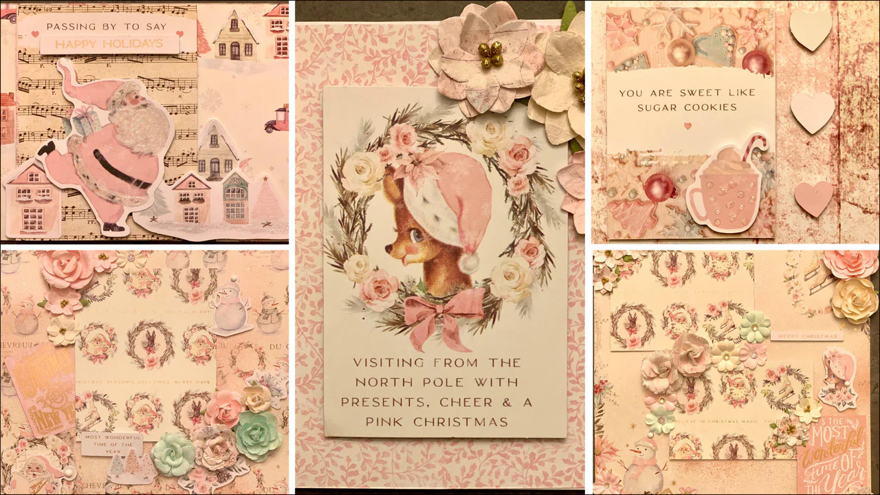 Kreative Kreations “Sugar Cookie Christmas” 2-Page Layout with Bonus 3 Cards