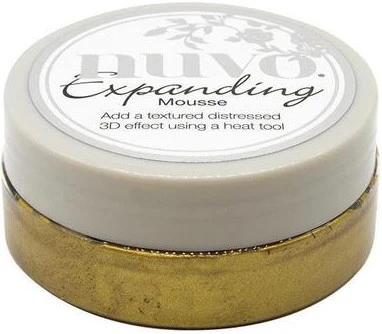 Nuvo Embellishment Expanding Mousse Tuscan Gold - Image 4