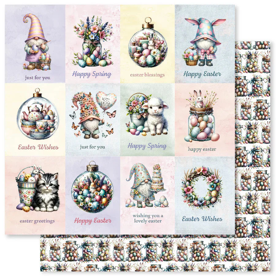 Paper Rose Studio Easter Time 12x12 Paper Collection - Image 2