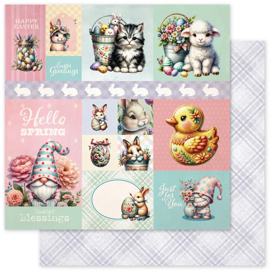 Paper Rose Studio Easter Time Basics 12x12 Paper Collection - Image 2