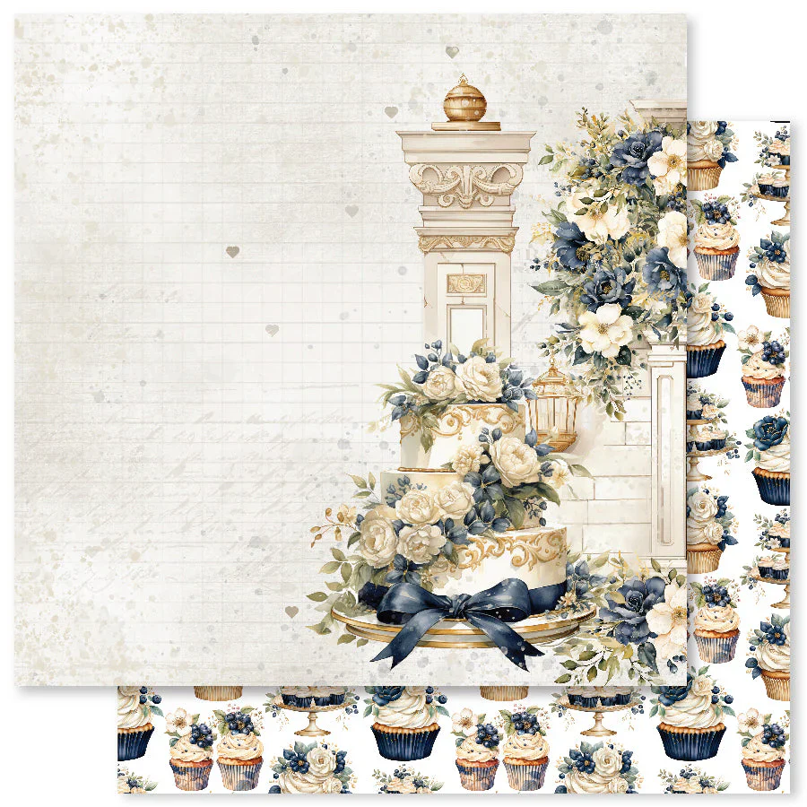 Paper Rose Studio Wedding Blooms 12x12 Paper Collection - Image 7