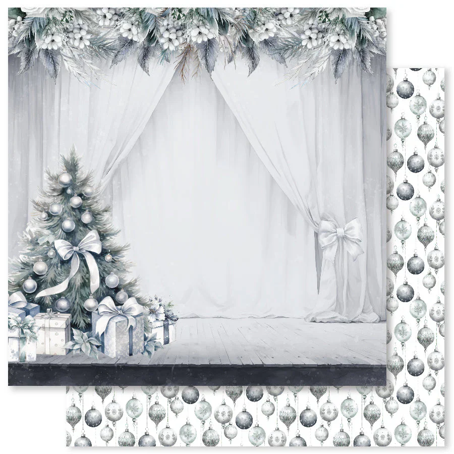 Paper Rose Studio White Christmas 12x12 Paper Collection - Image 4