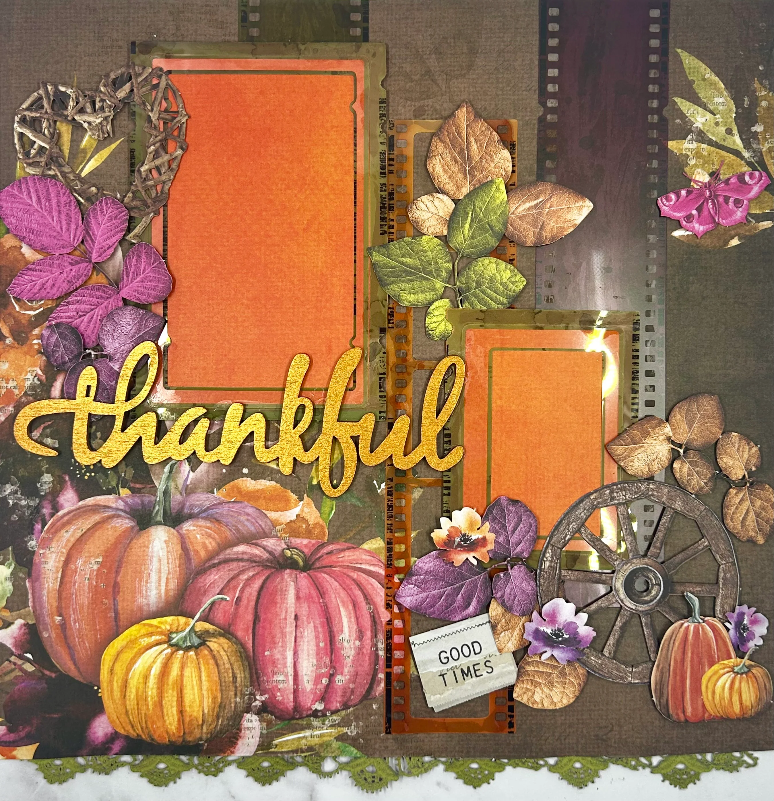 Pumpkin Spice 2-Page Layout - Image 2