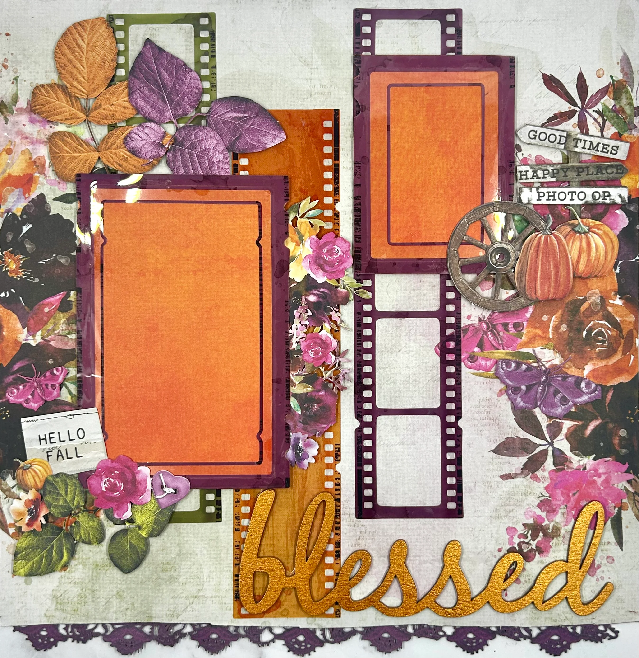 Pumpkin Spice 2-Page Layout - Image 3