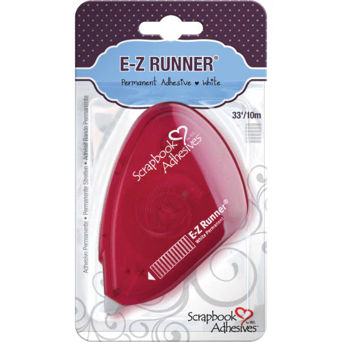 Scrapbook Adhesives E-Z Runner Permanent Strips White 8mm x 10m - Image 3