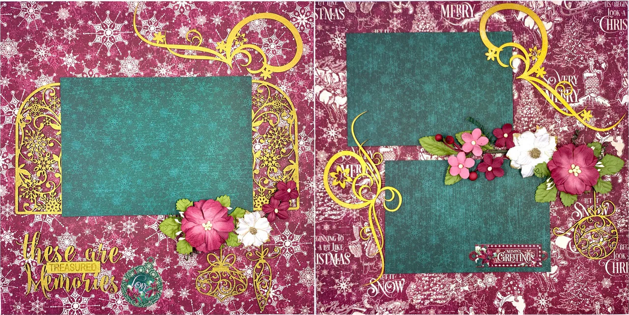 Season’s Greetings 2-Page Layout (Virtual Class 53)
