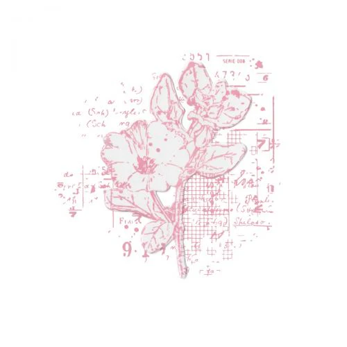 Sizzix Framelit Die Set w/Stamp - Floral Mix Cluster by 49 & Market - Image 2