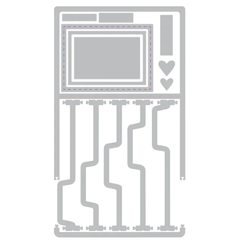 Sizzix Thinlits Die Set - Snap and Swap File Folders by 49 & Market - Image 2