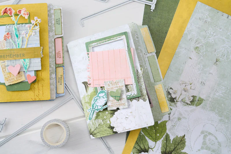 Sizzix Thinlits Die Set - Snap and Swap File Folders by 49 & Market - Image 4