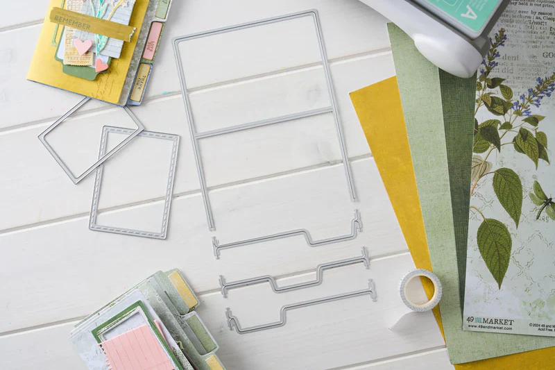 Sizzix Thinlits Die Set - Snap and Swap File Folders by 49 & Market - Image 5