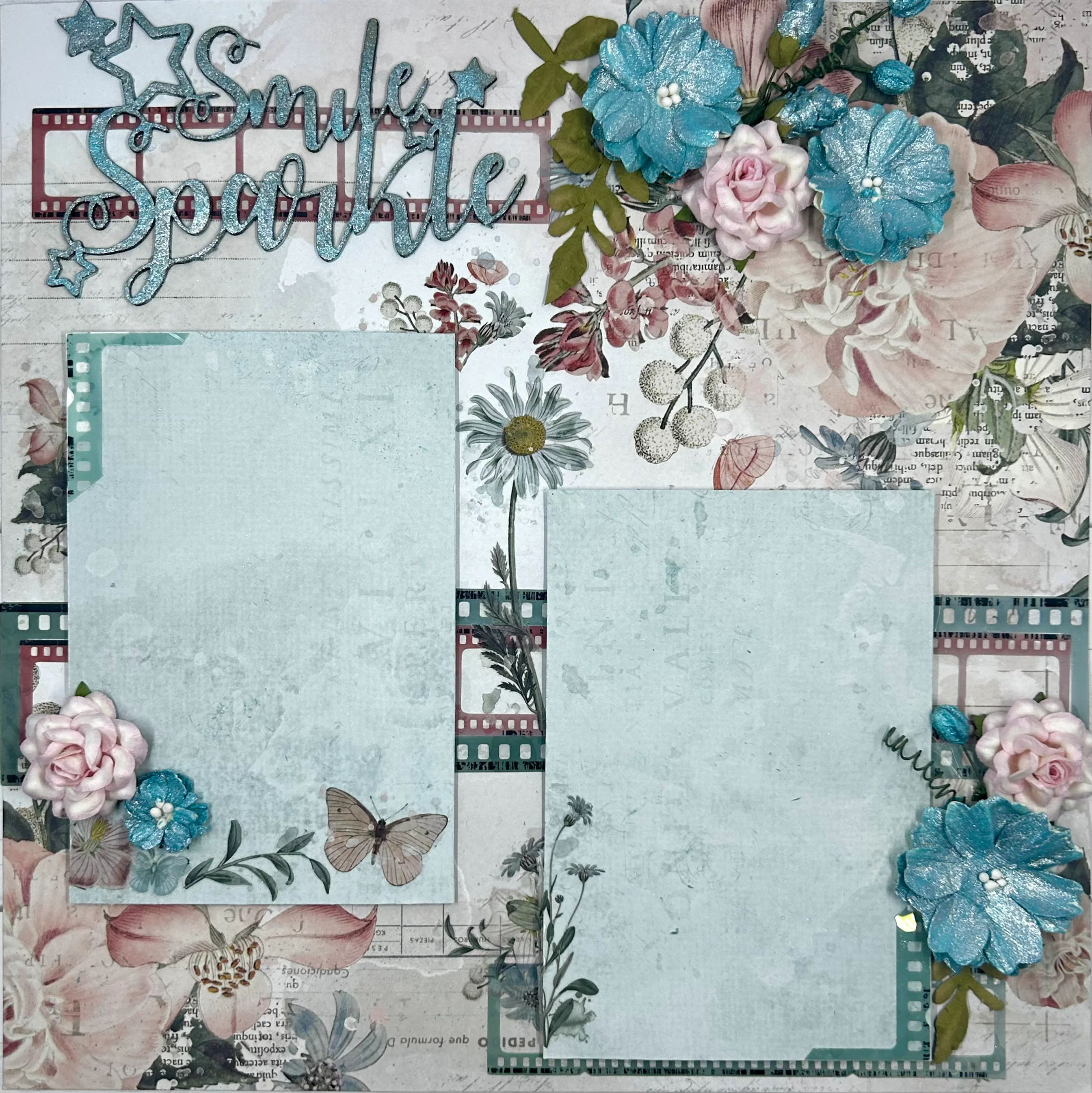Sparkle and Shine 2-Page Layout - Image 2