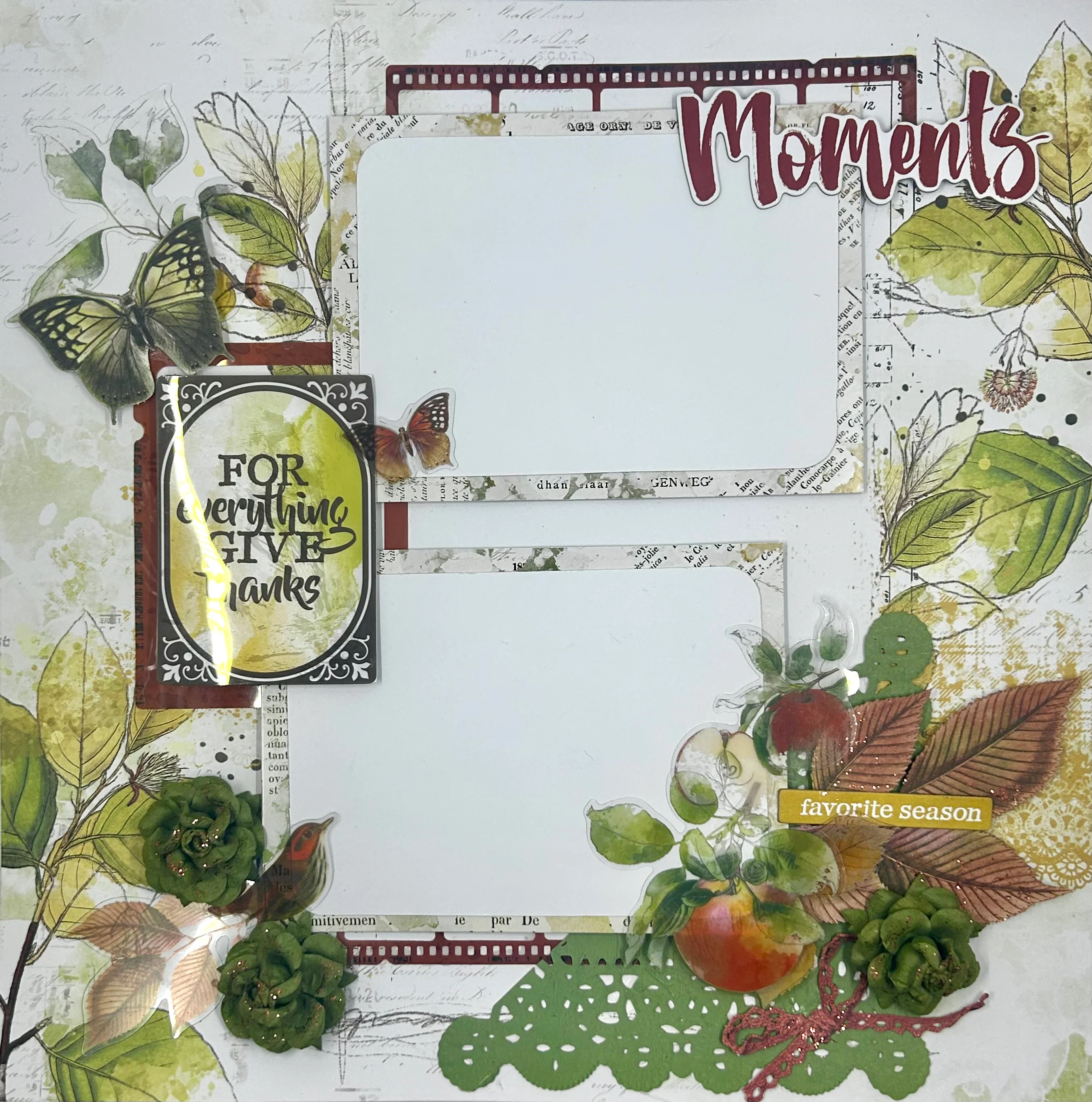 Special Moments 2-Page Layout (Virtual Class 100) - Image 3