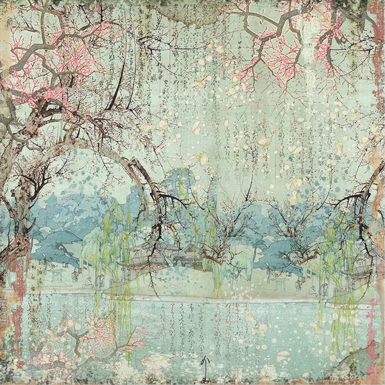 Stamperia (12"x12") Double Face Paper Pack -  Sir Vagabond in Japan - Image 8