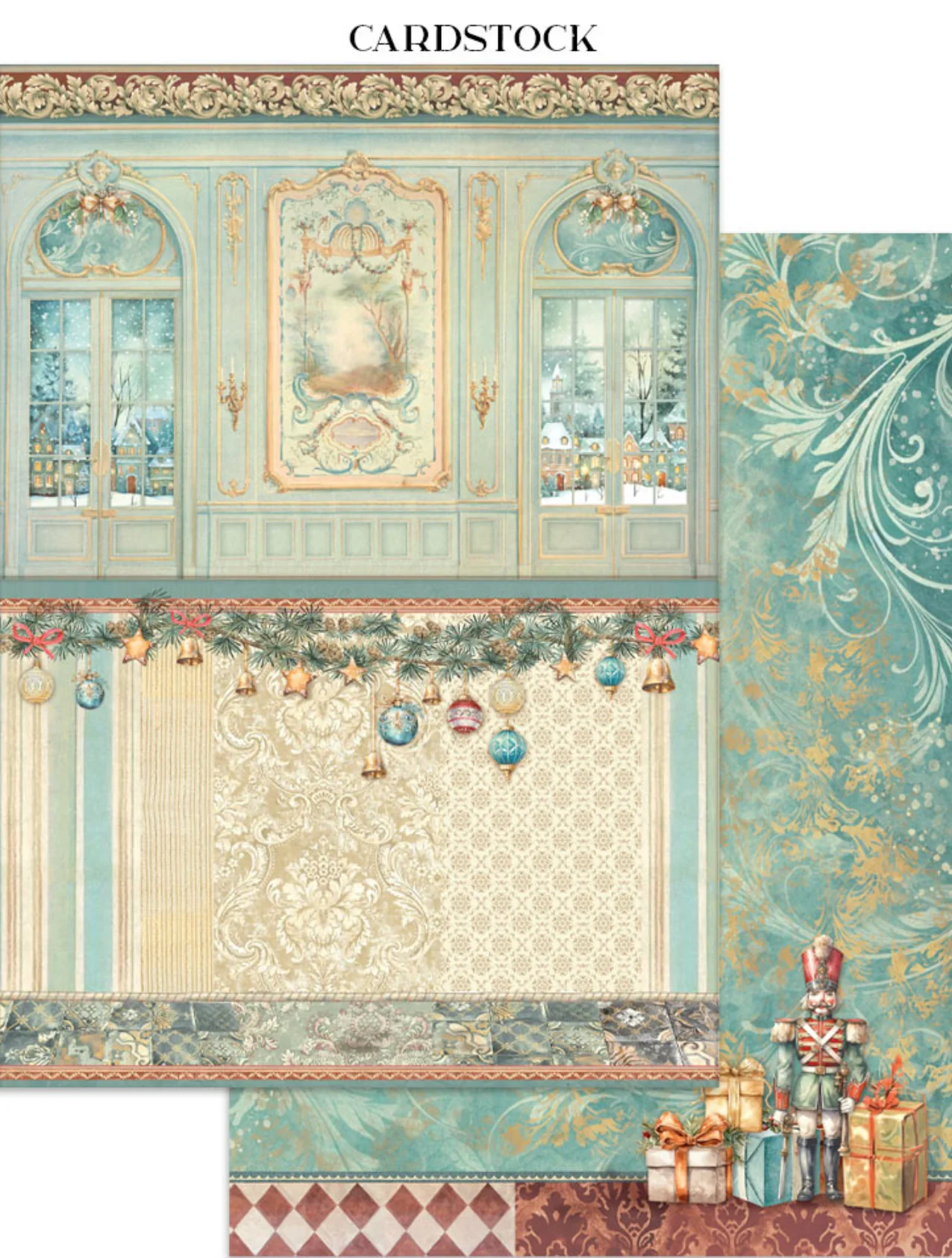 Stamperia Alice in Christmas Junk Journal - Image 14