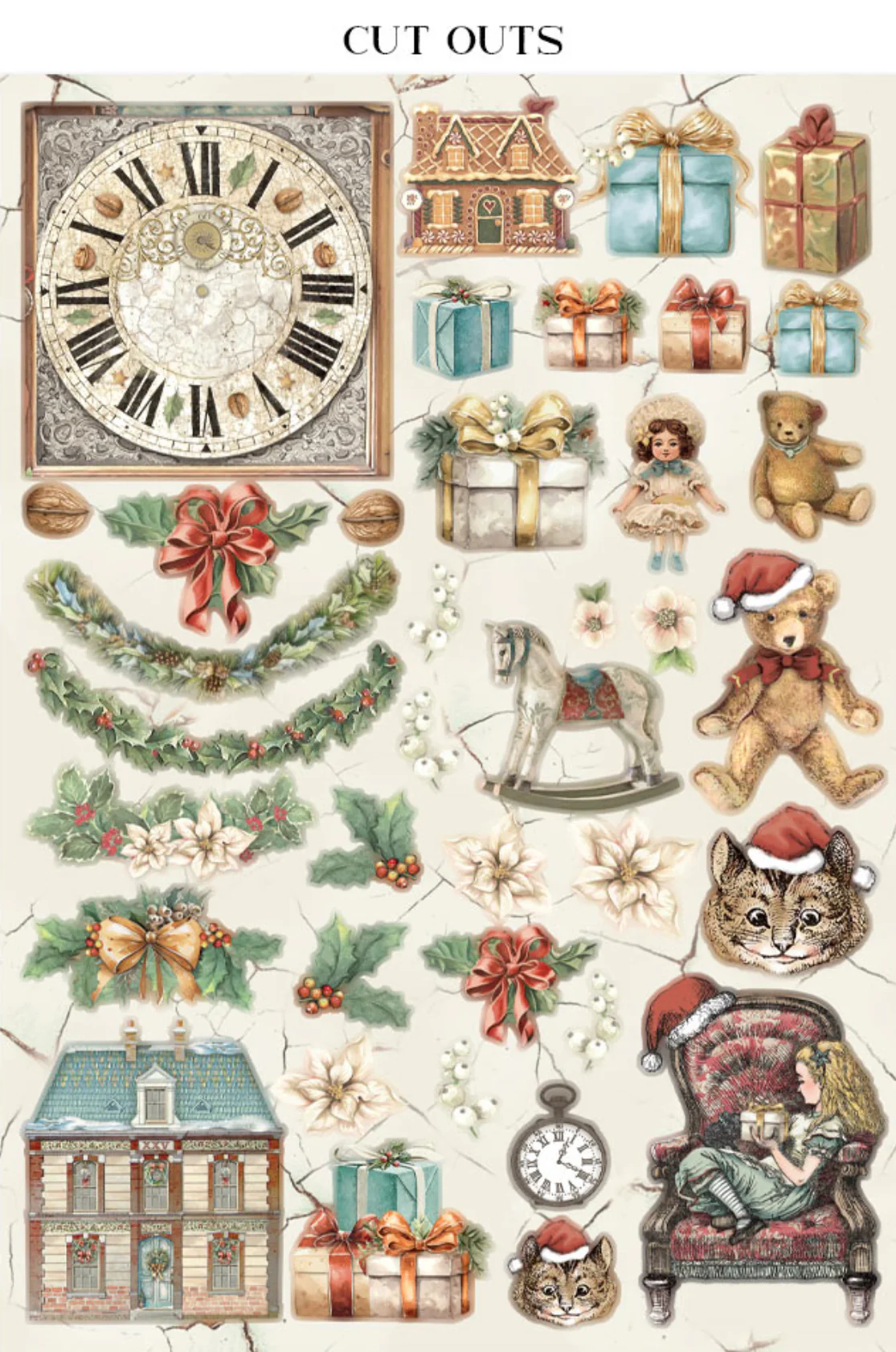 Stamperia Alice in Christmas Junk Journal - Image 7
