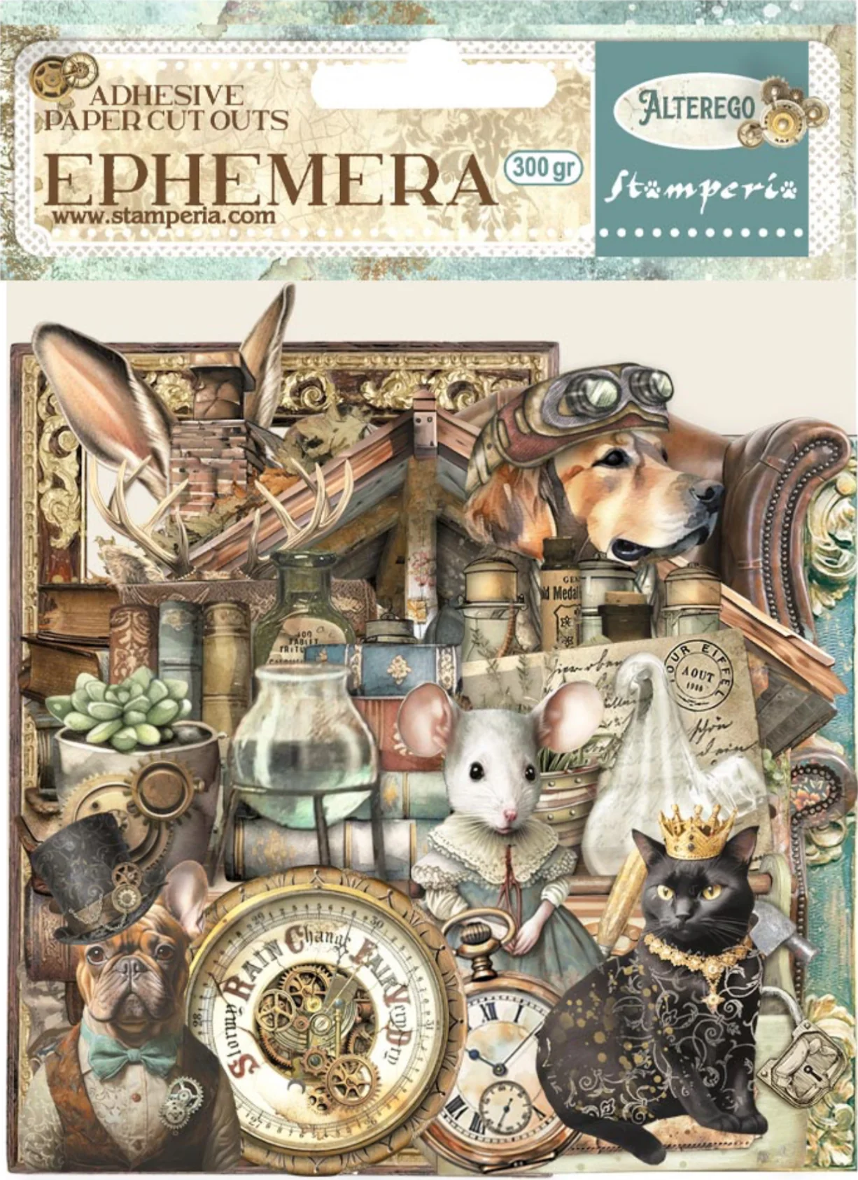 Stamperia Alterego Adhesive Ephemera - Image 2