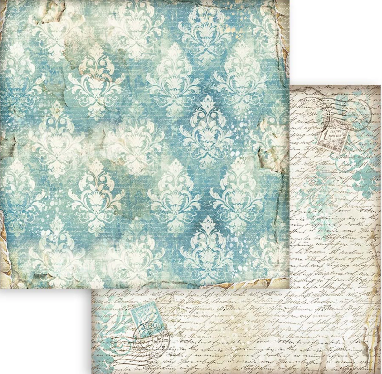 Stamperia Alterego Backgrounds 8” x 8” Paper Pad - Image 11