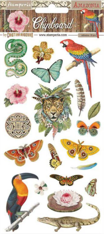 Stamperia Amazonia Chipboard - Image 2