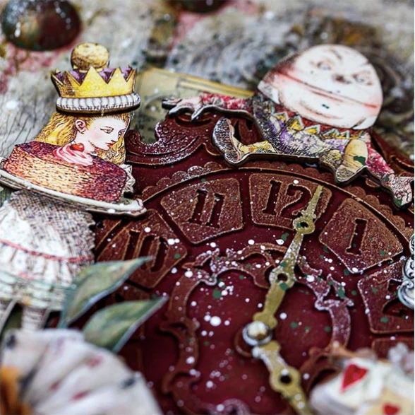 Stamperia Chipboard - Alice Through The Looking Glass - Image 3