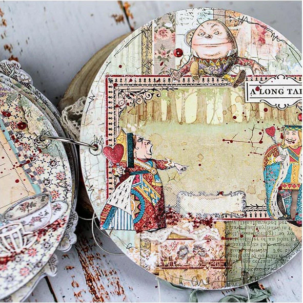 Stamperia Chipboard - Alice Through The Looking Glass - Image 4