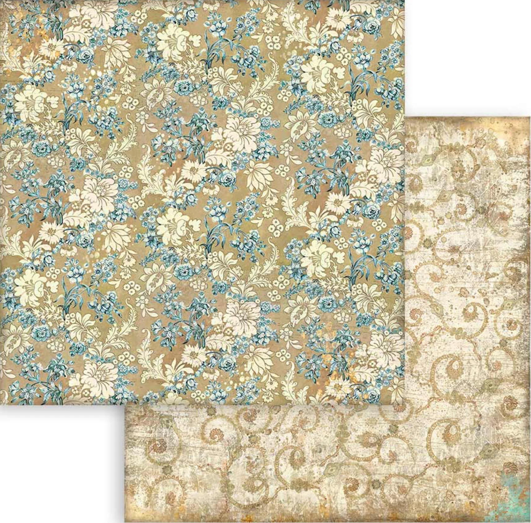 Stamperia Christmas Greetings Backgrounds 12β x 12β Paper Collection - Image 2