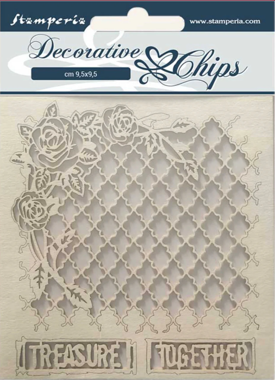 Stamperia Decorative Chips - Treasure Together