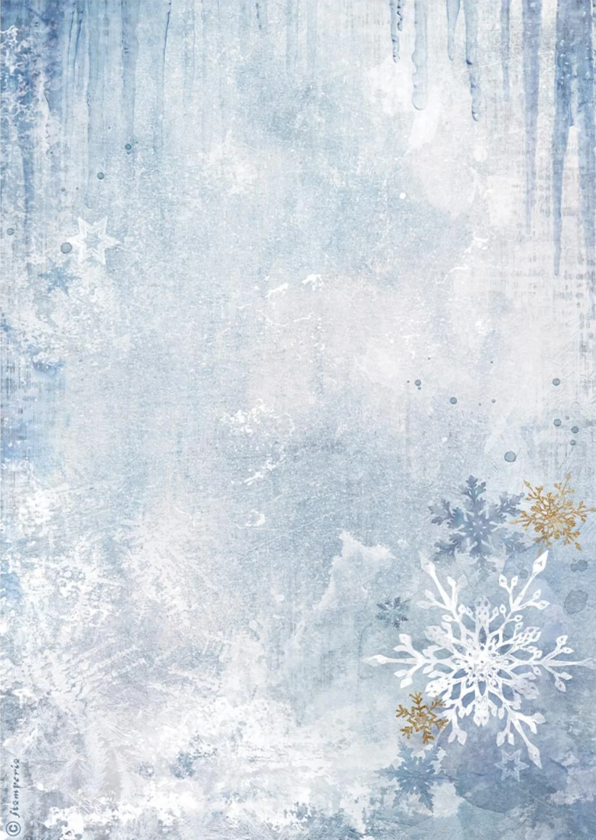 Stamperia Dewdrops Backgrounds A4 Rice Papers (6/Pk) - Image 4