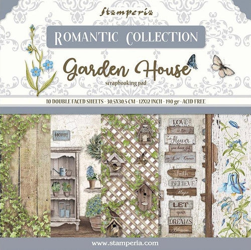 Stamperia Double Face 12โ x 12โ Paper Collection - Romantic Garden House - Image 13