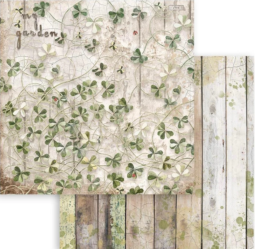 Stamperia Double Face 12โ x 12โ Paper Collection - Romantic Garden House - Image 7