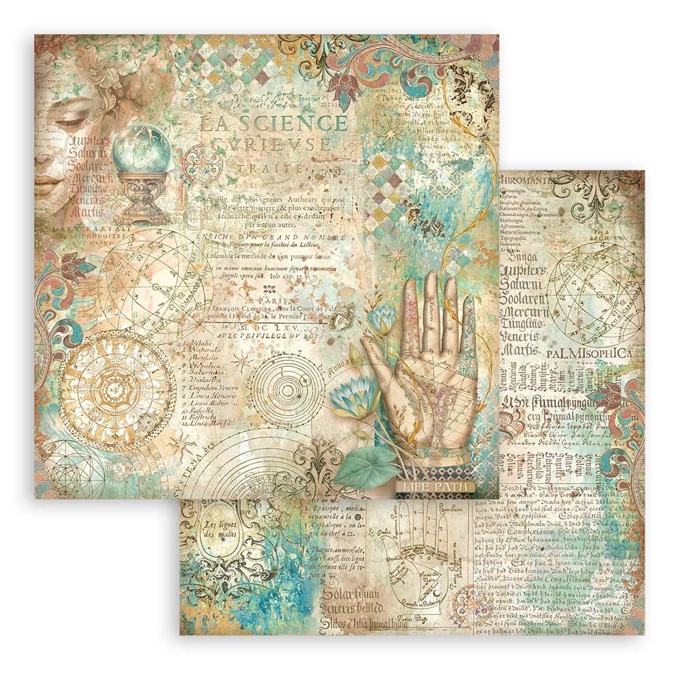 Stamperia Fortune 12โ x 12โ Paper Pad - Image 3