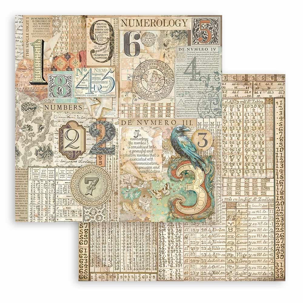 Stamperia Fortune 8” x 8” Paper Pad - Image 8