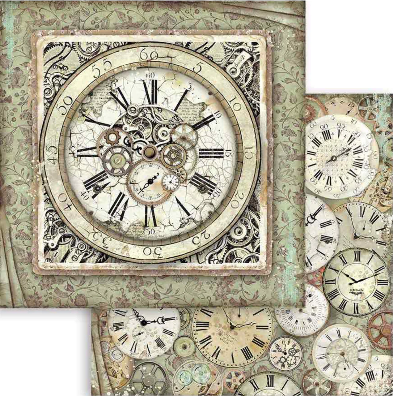 Stamperia Lady Vagabond 12” x 12” Paper Pack - Image 9