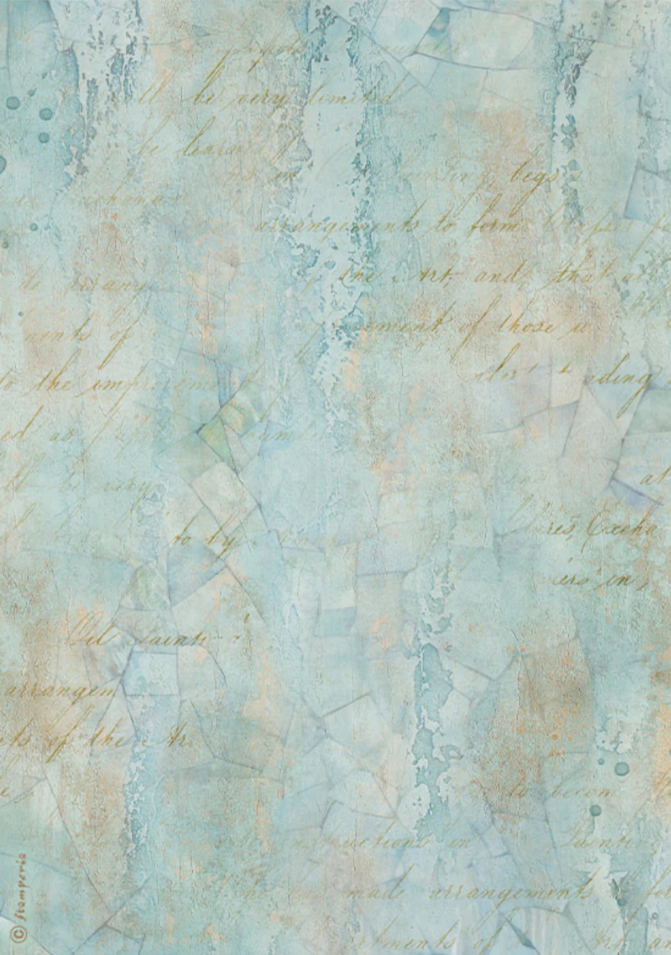 Stamperia Masquerade Washi Pad (8 Sheets) - Image 9