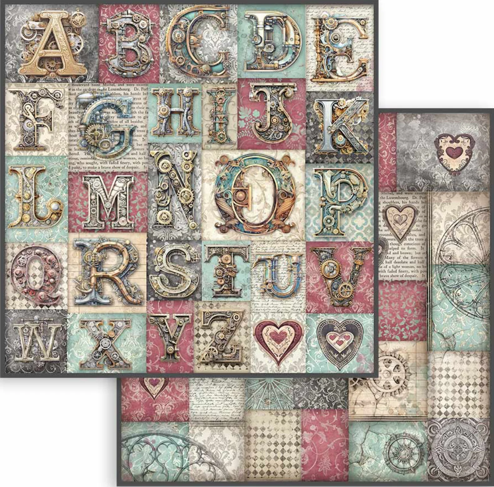 Stamperia Master of Magic 12” x 12” Paper Pad - Image 9