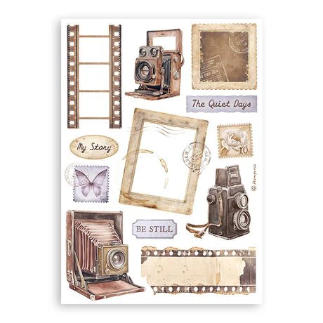 Stamperia Quiet Days Washi Pad (8 Sheets) - Image 3