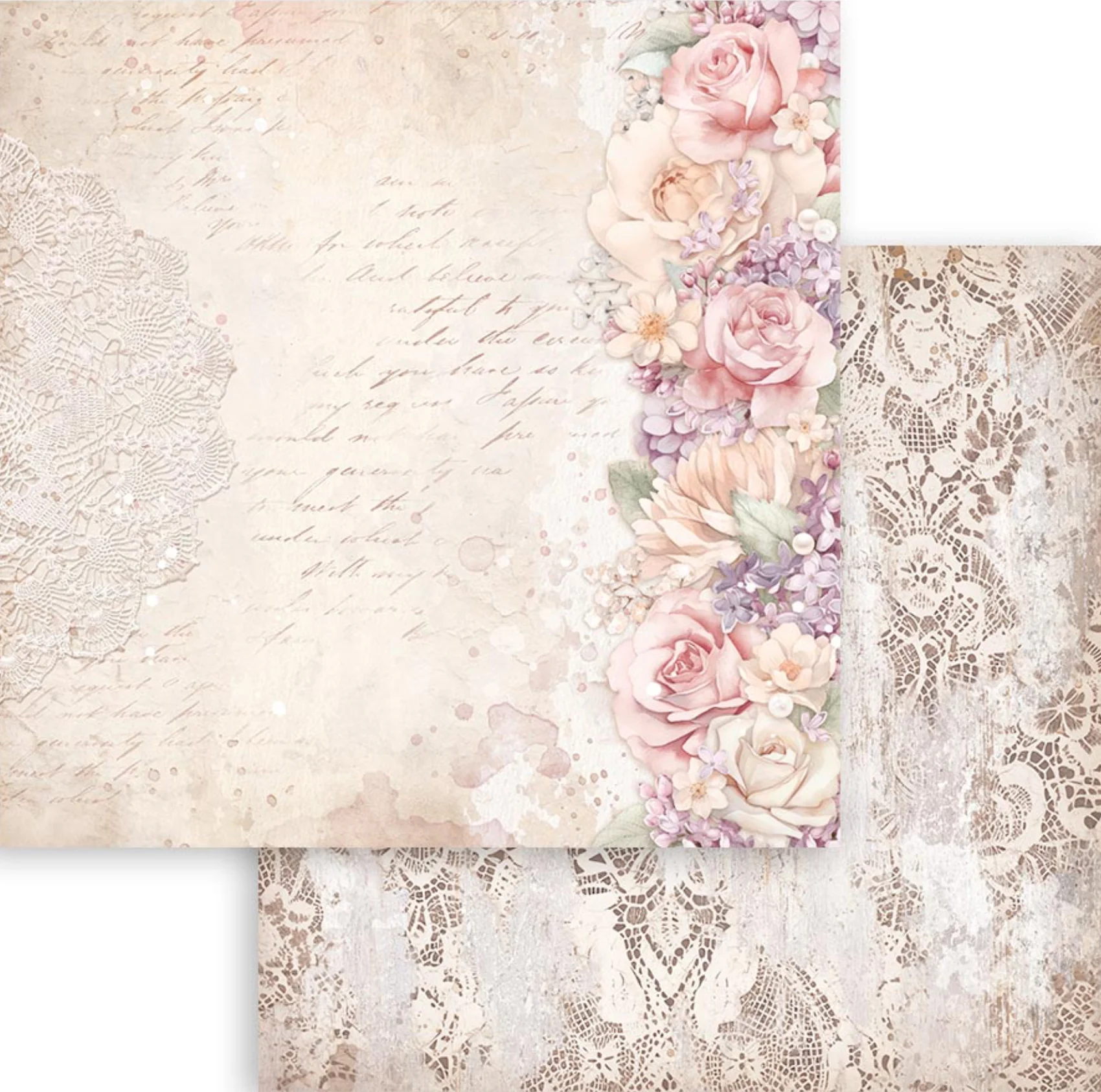 Stamperia Romance Forever 8” x 8” Paper Collection - Image 7