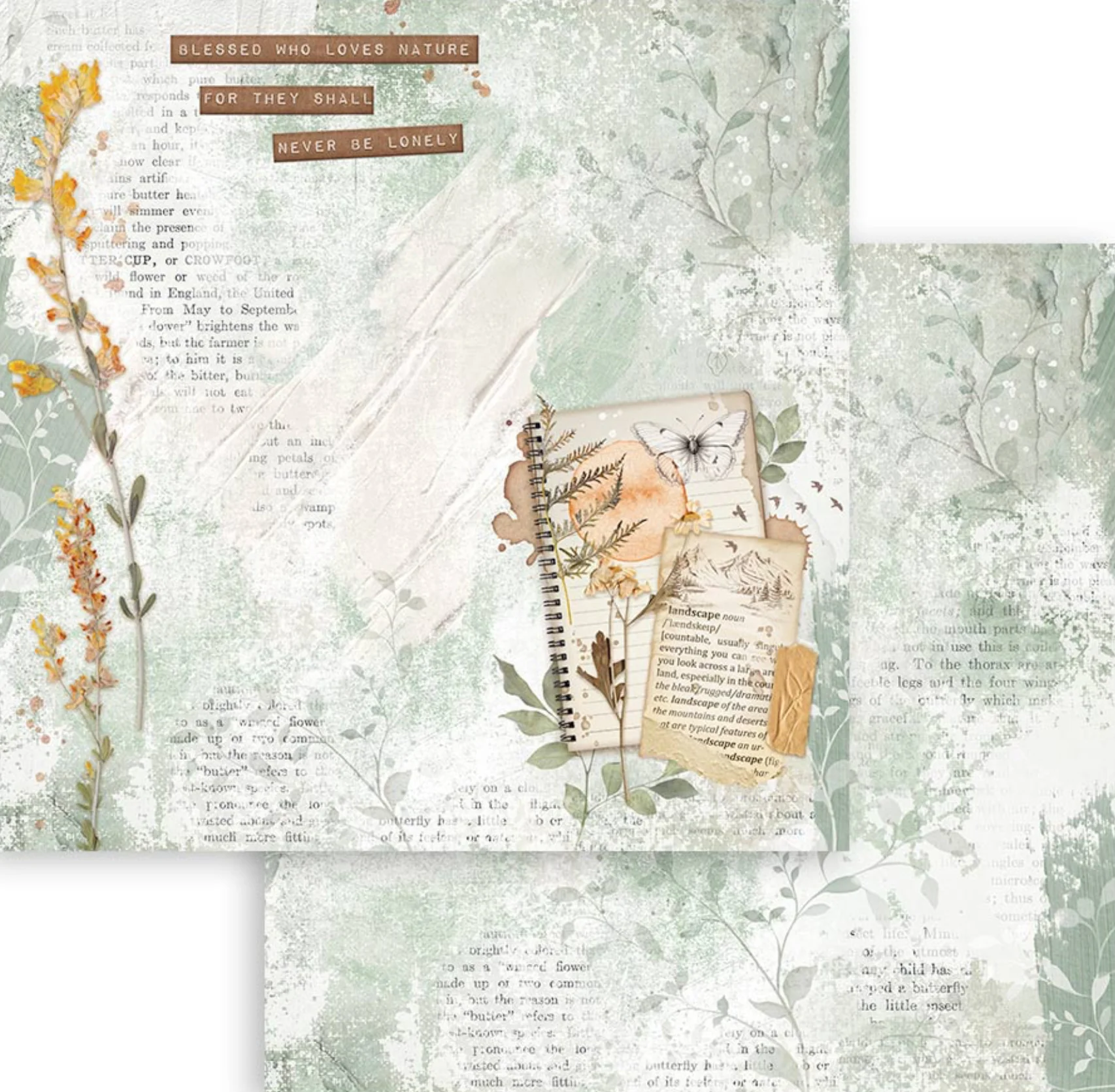 Stamperia Secret Diary 8β x 8β Paper Pad - Image 5