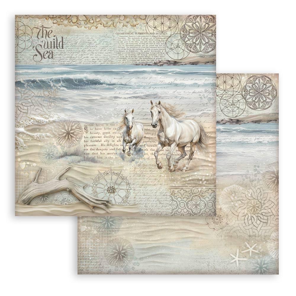 Stamperia Silent Sea 8” x 8” Paper Pad - Image 6