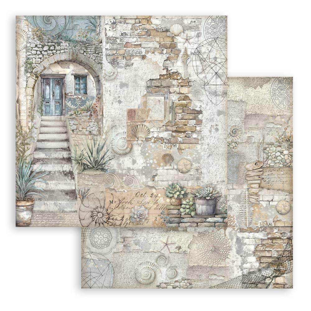 Stamperia Silent Sea 8” x 8” Paper Pad - Image 9