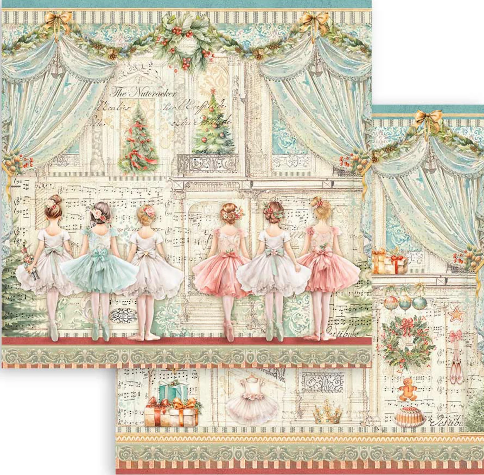 Stamperia The Nutcracker 12” x 12” Paper Pad - Image 6