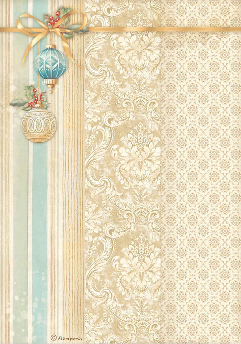 Stamperia The Nutcracker Washi Pad (8 Sheets) - Image 9