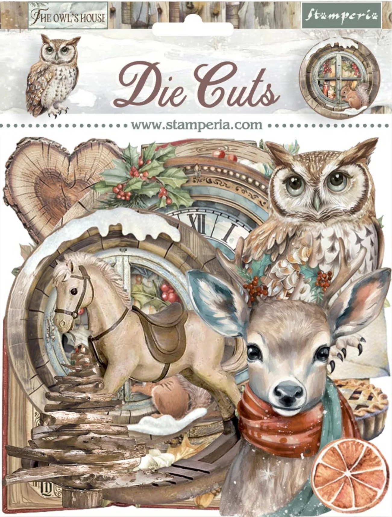 Stamperia The Owl’s House Die Cuts - Image 2
