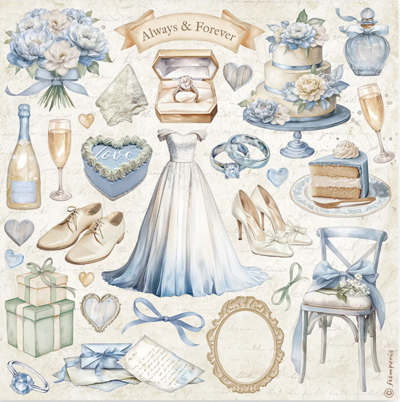Stamperia Timeless Stickers (4 Sheets) - Image 4