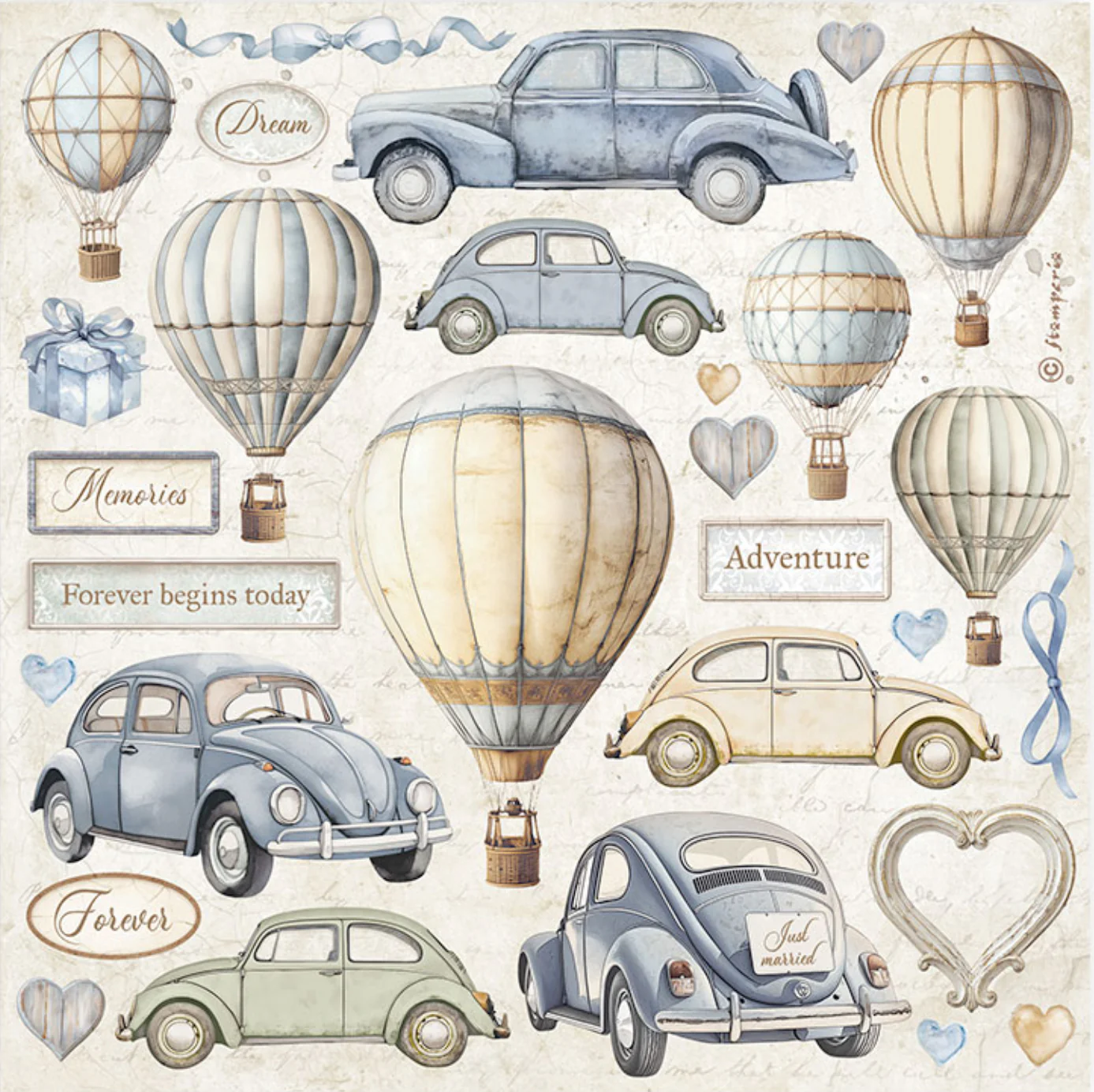 Stamperia Timeless Stickers (4 Sheets) - Image 5