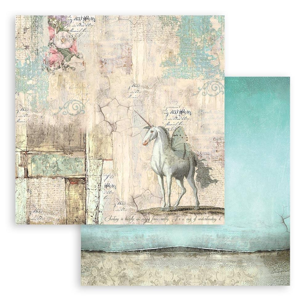 Stamperia Wonderland 12” x 12” Paper Pad - Image 3