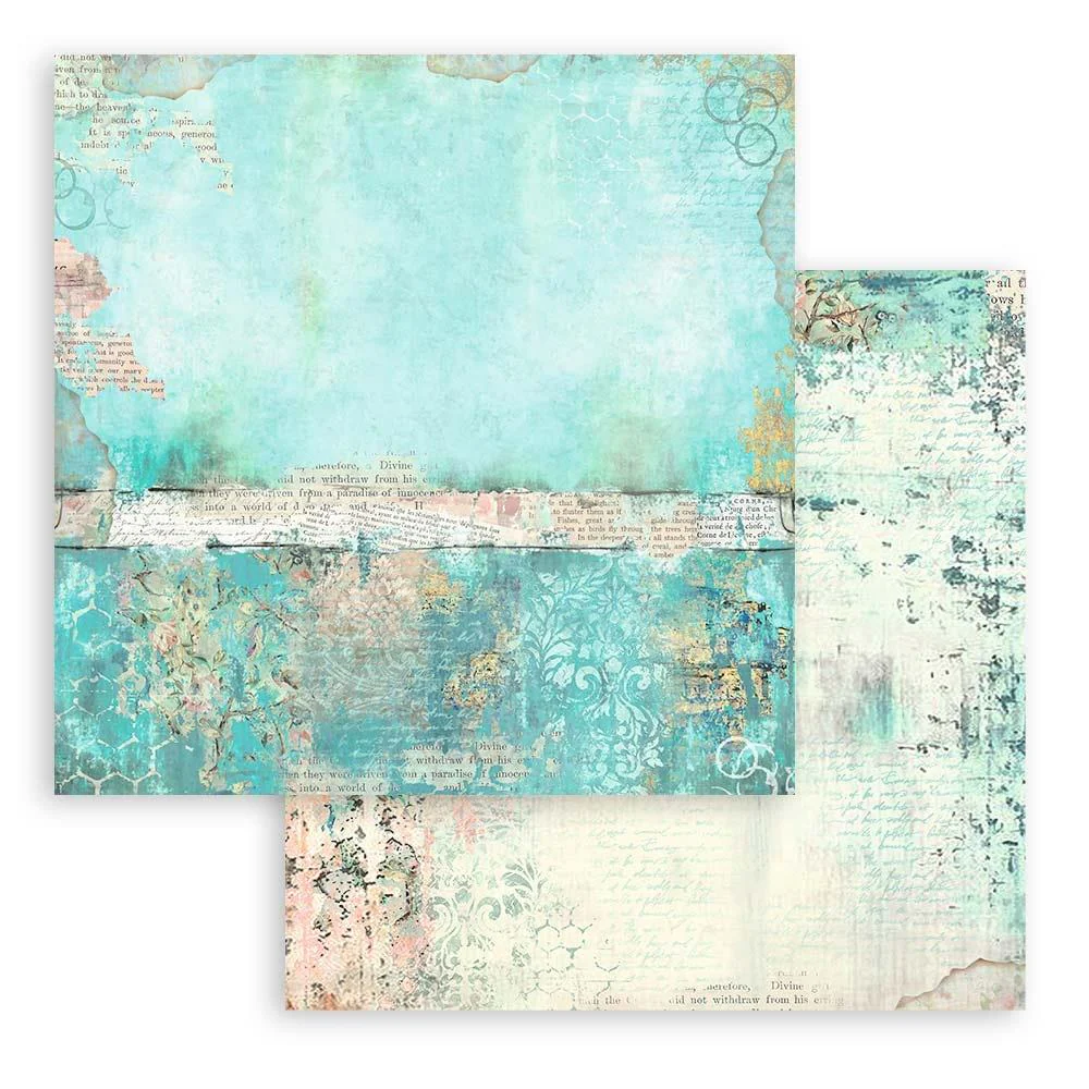 Stamperia Wonderland 12” x 12” Paper Pad - Image 9