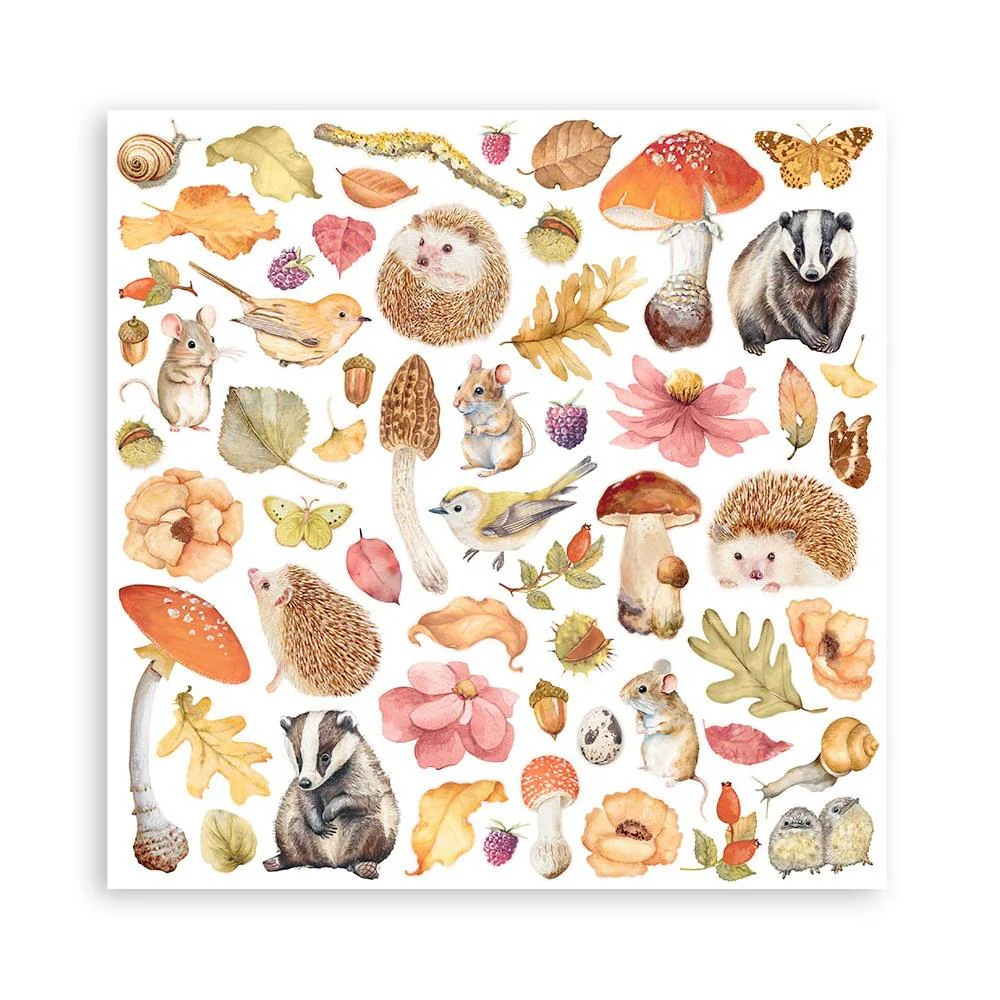 Stamperia Woodland 12โ x 12โ Paper Collection - Image 13