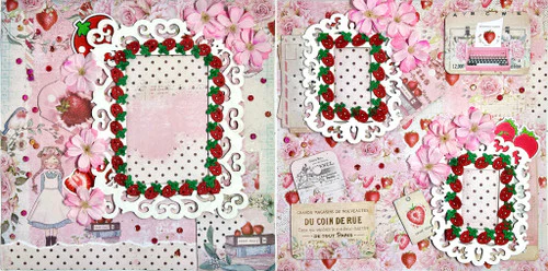 Strawberry Kisses 2-Page Layout (Virtual Class 55) - Image 4