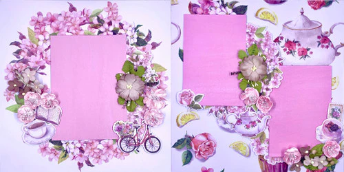 Tea Time 2-Page Layout - Image 4